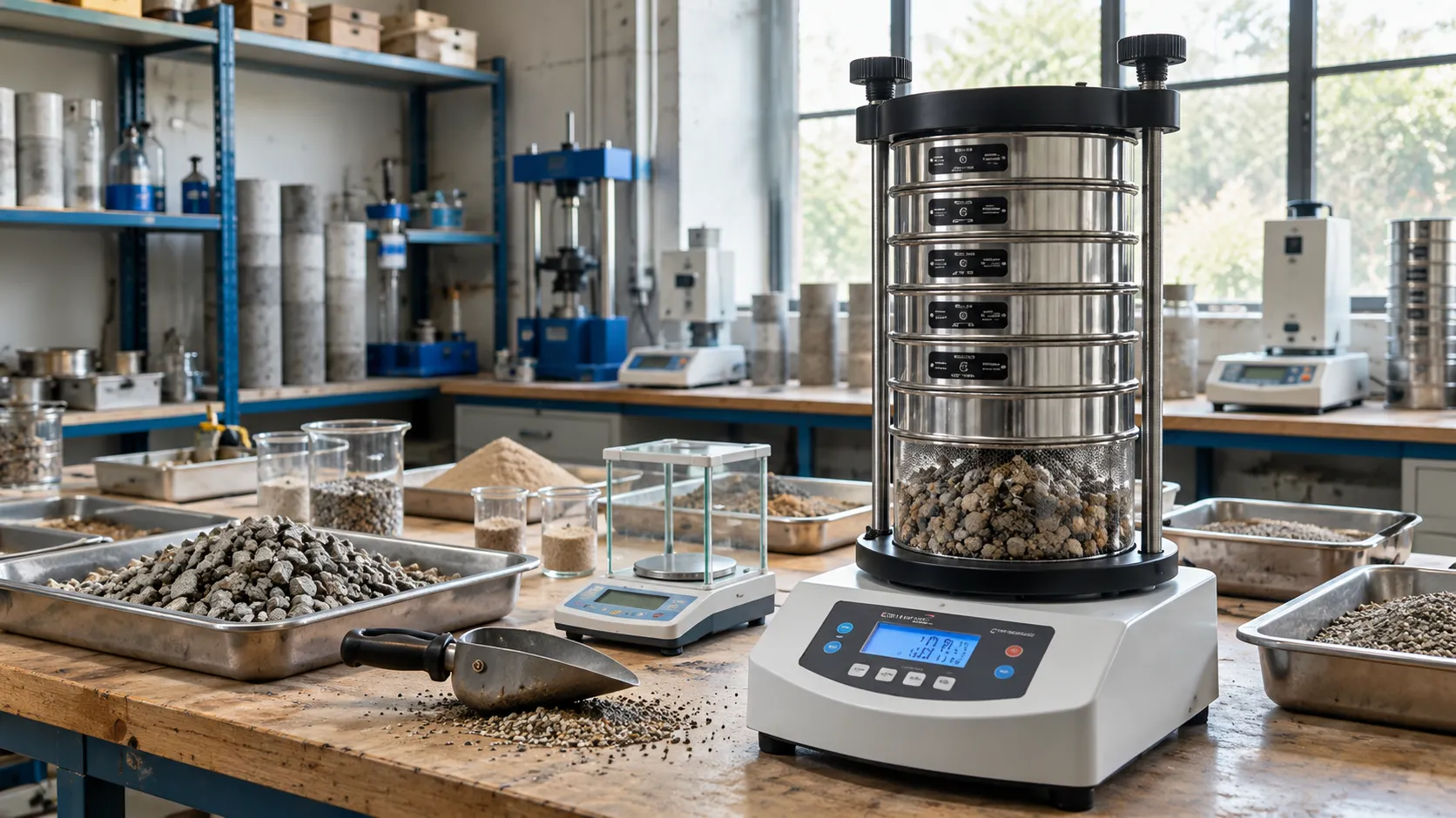 Coarse and fine aggregate testing